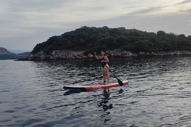 Stand Up Paddle-boarding around Ksamil islands (3 times a day) - Group size, pace, and comfort