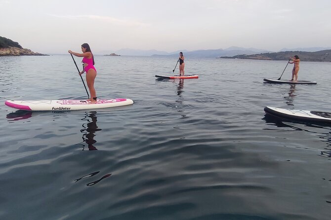 Stand Up Paddle-boarding around Ksamil islands (3 times a day) - Weather and cancellation details to check
