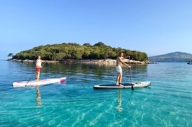 Stand Up Paddle-boarding around Ksamil islands (3 times a day) - Paddling toward the Ksamil Islands