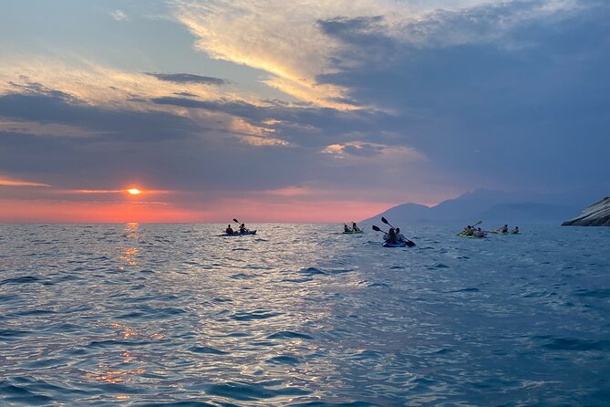 Sunset Saranda and Night City Glow Kayak or Sup Tour - Leaving Saranda from Promenade Beach