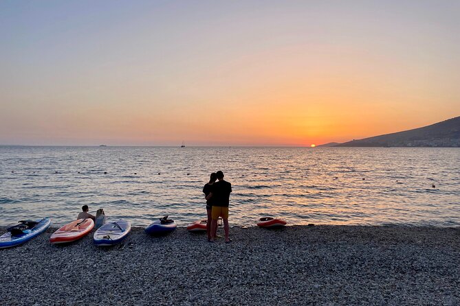 Sunset Saranda and Night City Glow Kayak or Sup Tour - What the equipment and group size mean