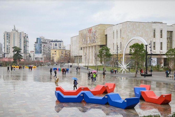 The truest face of Communism - Skanderbeg Square and the public face of Tirana
