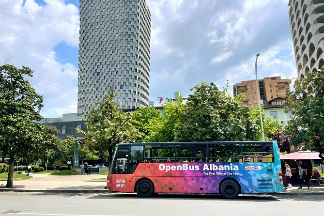 Tirana City Tour by Open Bus Albania - Key points to know before you board