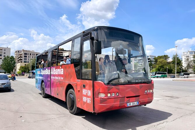 Tirana City Tour by Open Bus Albania - Mother Teresa Square and the city center