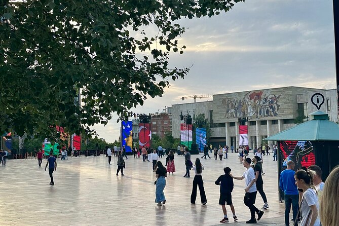 Tirana Walking Tour around the Historic Centre - The Pyramid: Albania’s sharpest change of direction