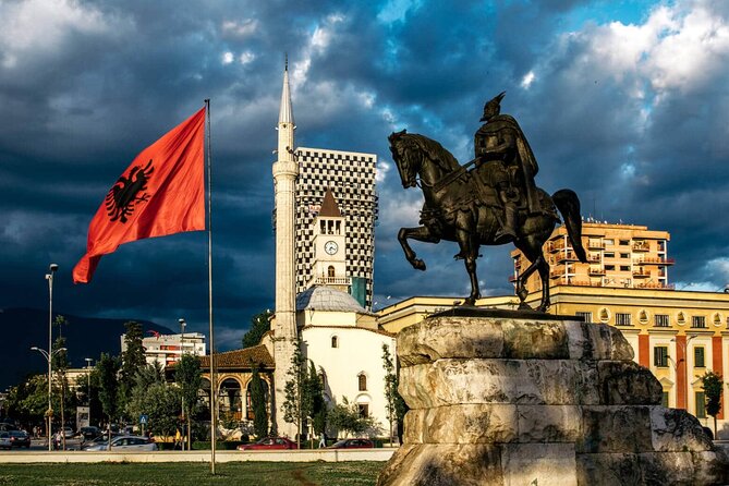 TIRANA Walking Tour: Discover the ever-changing capital city - Skanderbeg Square and the layers of Tirana