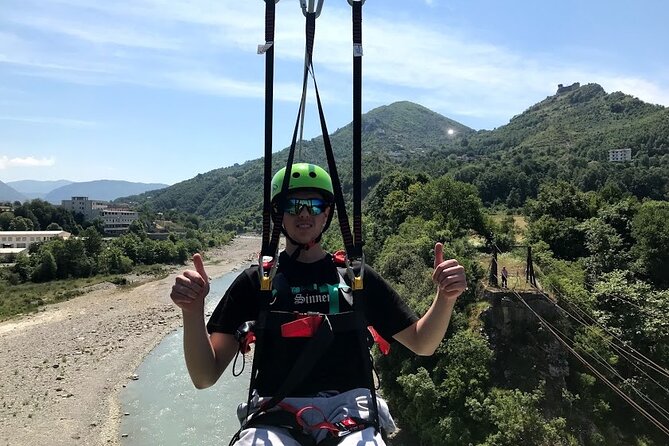 Tirana Zipline Adventure in Petrelë – Albania’s First Zipline - Safety Gear and the Petrelë Briefing