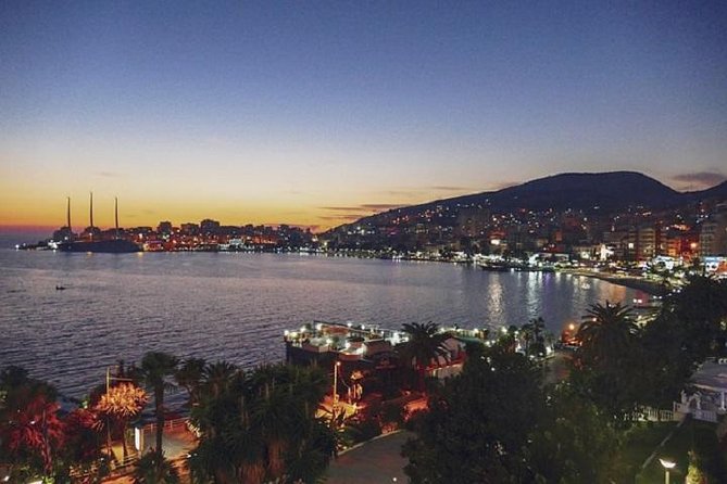 Tour of Saranda - Lekuresi Castle and the view across the bay
