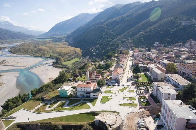 Visit Benje Thermal Baths & Kelcyra Waterfall & Langarica Canyon - Riding inland from Saranda
