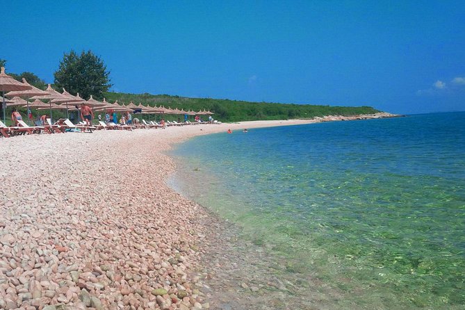 Visit Vlore & Himare Beaches includes lunch - Himare brings the clearest water and the main meal