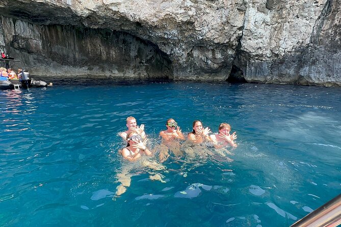 Vlore Haxhi Ali Cave Visit & Karaburun Peninsula Highlights - Limestone cliffs and unusual coastal rock