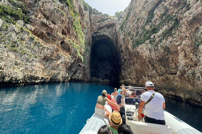 Vlore: Speed Boat Trip to Haxhi Ali Cave and Karaburun Peninsula - Karaburun Peninsula and the long beach stop