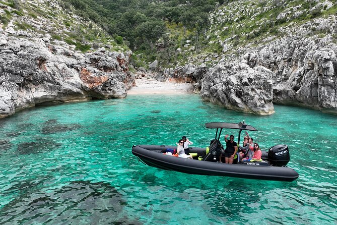 Vlore Speedboat Tour to Haxhi Ali Cave - St. Koli and its short walk to the shore