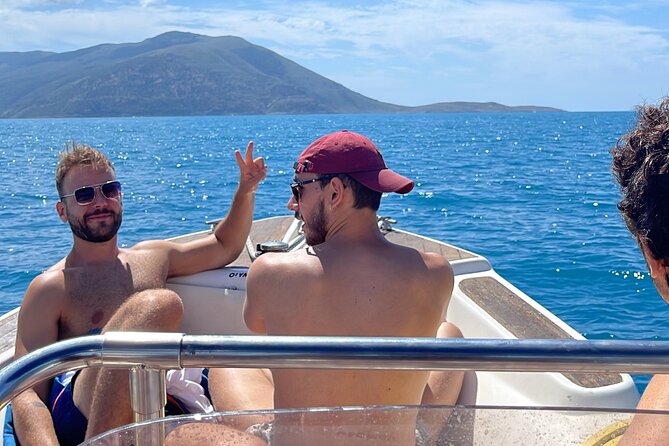 Vlore Speedboat Tour to Sazan Island & Haxhi Ali Cave - Sazan Island’s bunkers, tunnels, and empty buildings