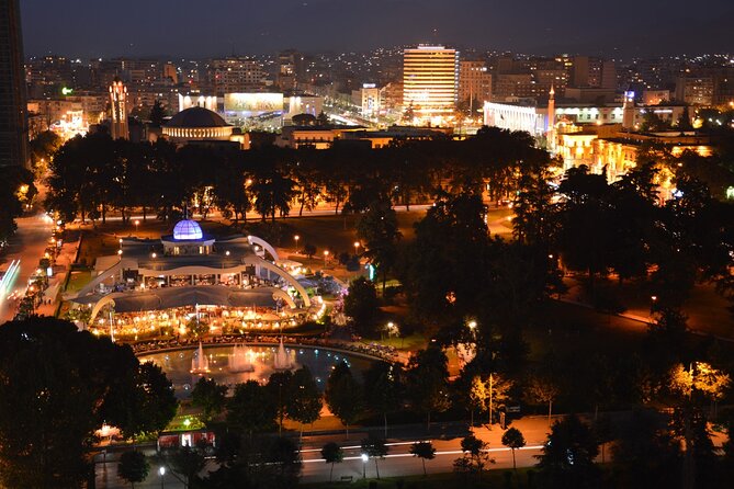 Walking tour of Tirana; History & Culture - Skanderbeg Square and the center of national identity