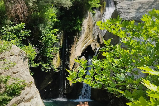 Waterfalls and wine flows - Bogova waterfall and Alpeta Winery Winetasting tour - The 40-minute walk through the forest